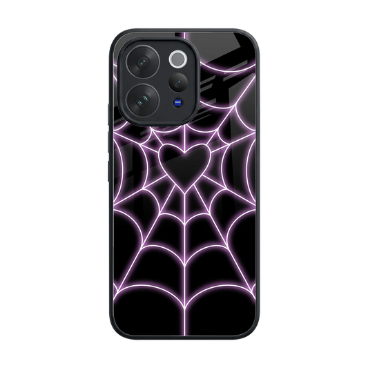 Black Jelly Bean back phone cover | glass case for vivo v70