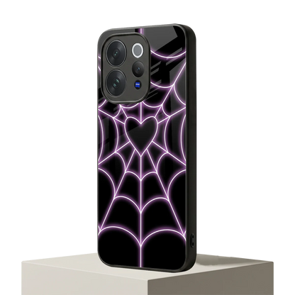 Black Jelly Bean vivo v70 mobile cover | shockproof glass phone case