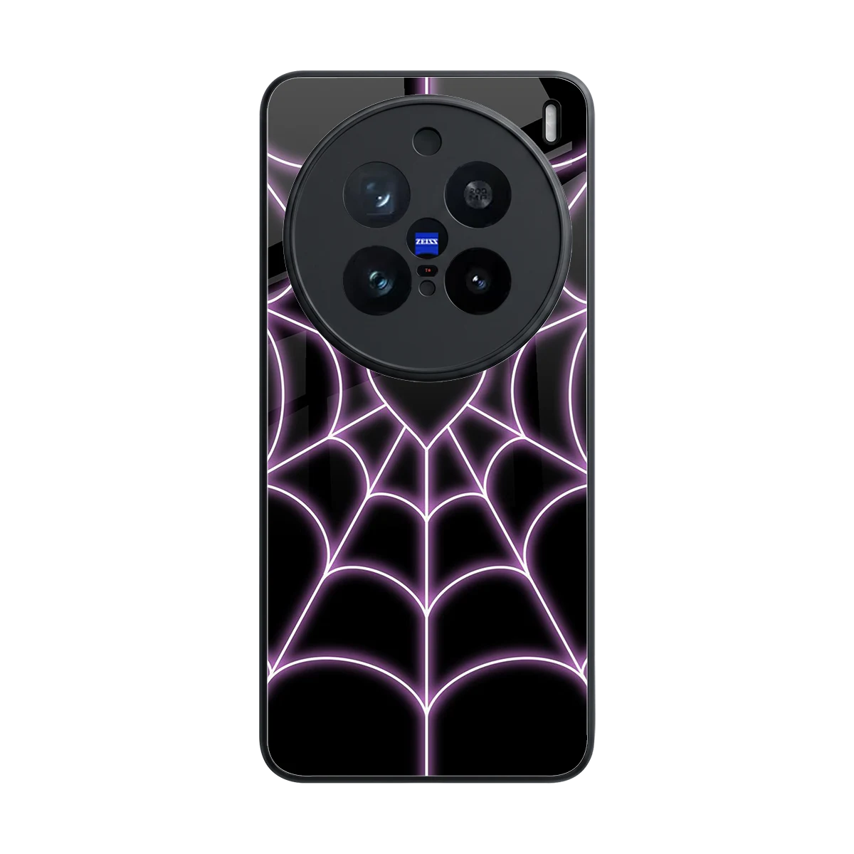 Black Jelly Bean back phone cover | glass case for vivo x200 pro
