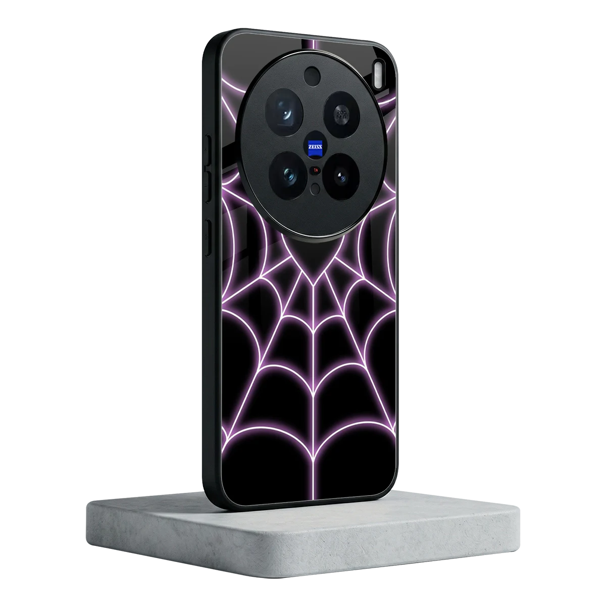 Black Jelly Bean vivo x200 pro mobile cover | shockproof glass phone case