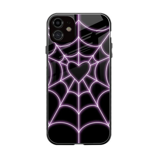 Black Jelly Bean back phone cover | glass case for iphone 11
