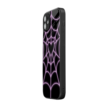 Black Jelly Bean iphone 12 mobile cover | shockproof glass phone case