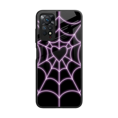 Black Jelly Bean back phone cover | glass case for redmi note 11 pro