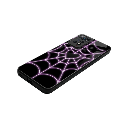 Black Jelly Bean stylish phone case for redmi note 11 pro | glossy glass and slim fit