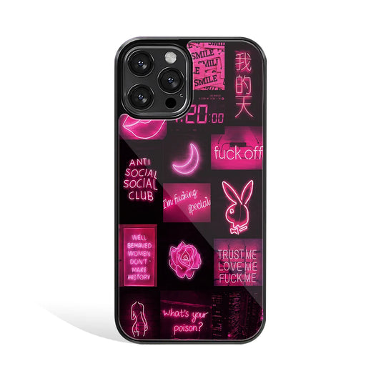Premium Glass Back Mobile Phone Cover for iPhone, Samsung, OnePlus, Google Pixel, Redmi, Oppo, Vivo & Realme
