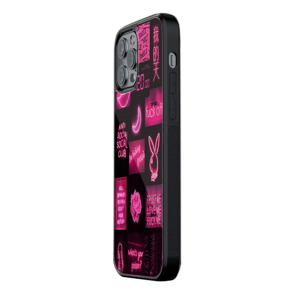 Trendy Glass Back Mobile Case for iPhone, Samsung, Redmi, OnePlus, Google Pixel, Motorola