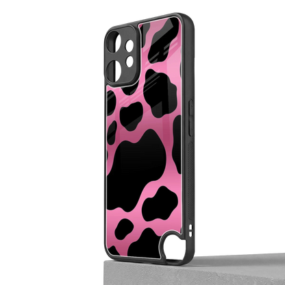 Black Pink Swirl cmf nothing phone 2 pro mobile cover | shockproof glass phone case