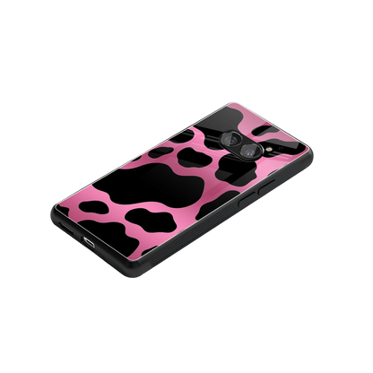 Black Pink Swirl stylish phone case for nothing phone 2a | glossy glass and slim fit