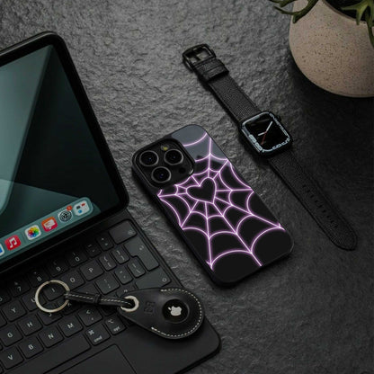 Black Jelly Bean Phone Case for Iphone 16 | Glass Case