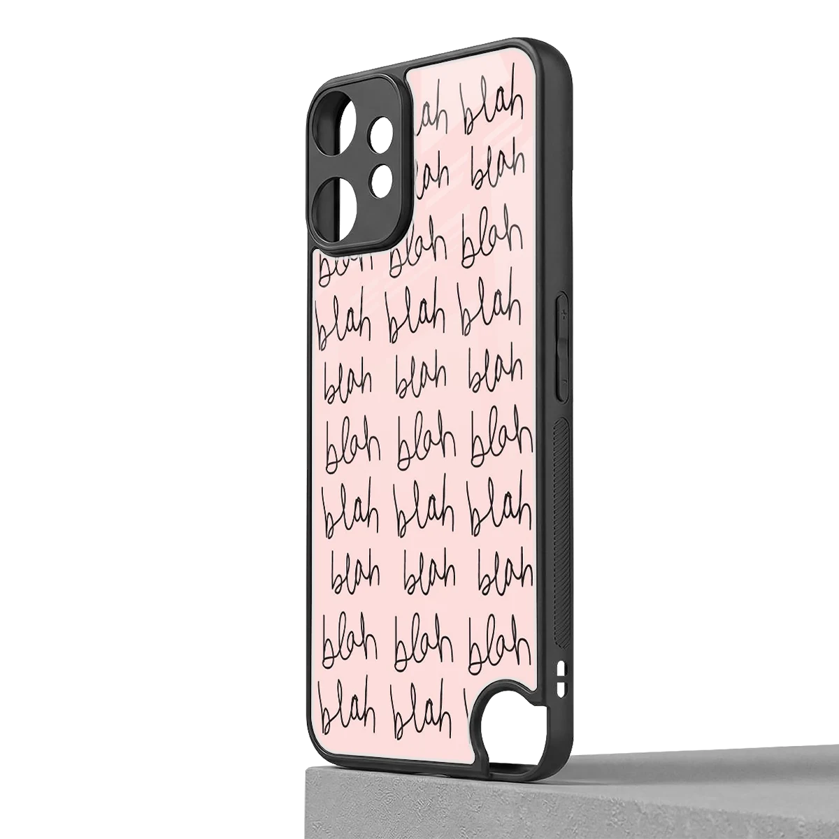 Blah Blah Blah cmf nothing phone 2 pro mobile cover | shockproof glass phone case