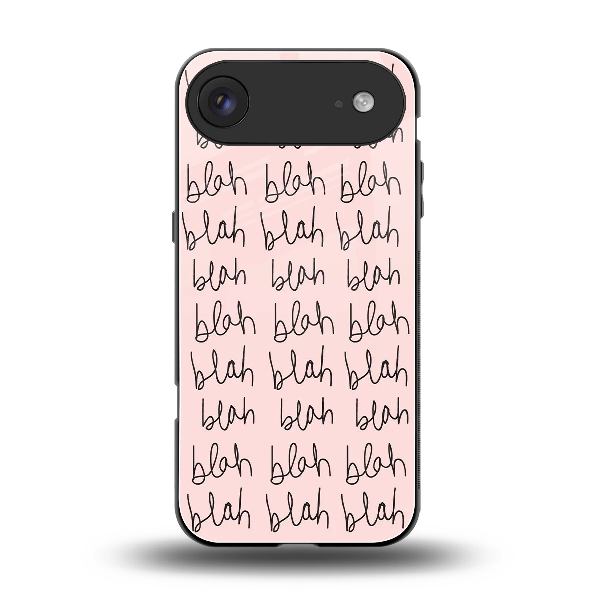 Blah Blah Blah back phone cover | glass case for iphone air