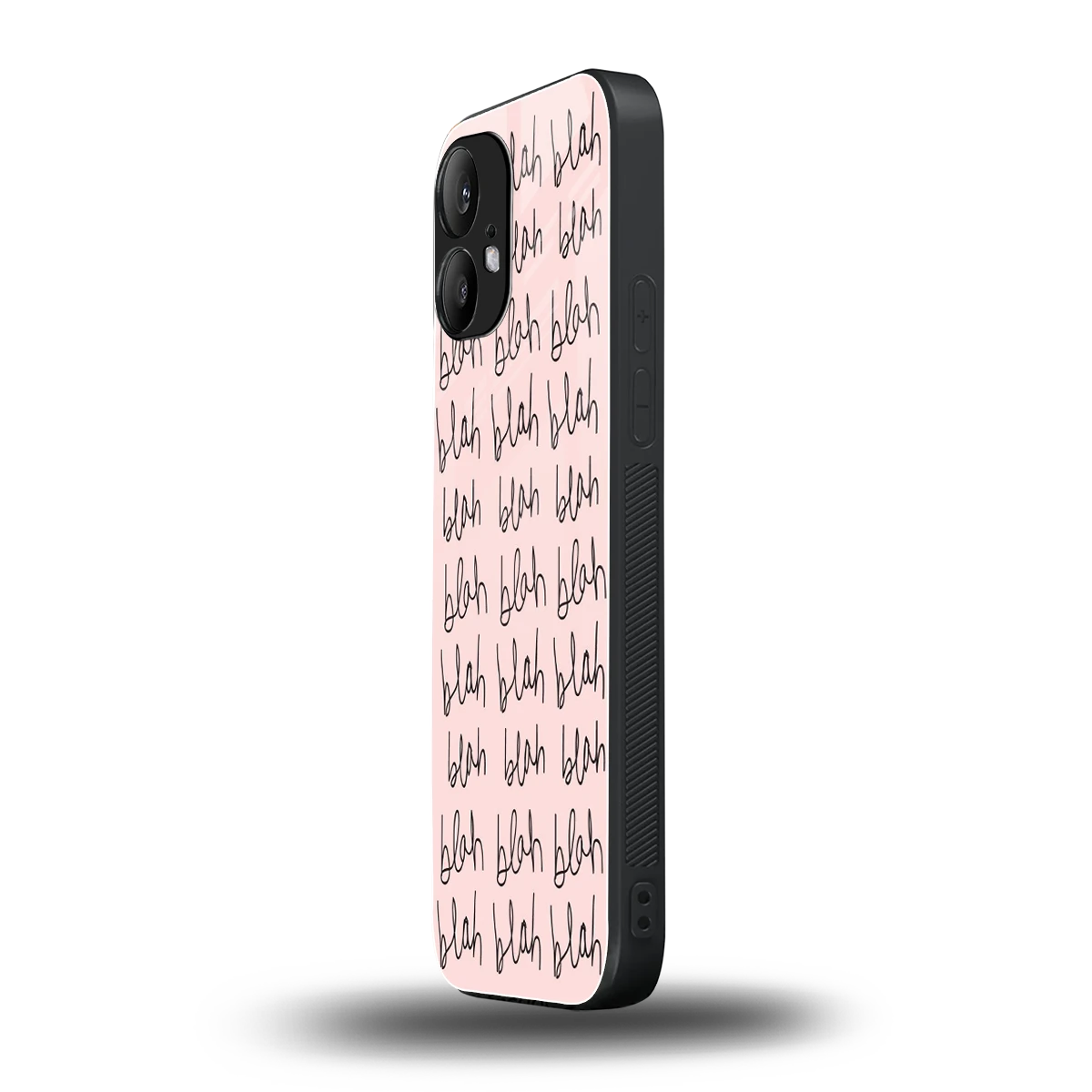 Blah Blah Blah nothing phone 2 mobile cover | shockproof glass phone case