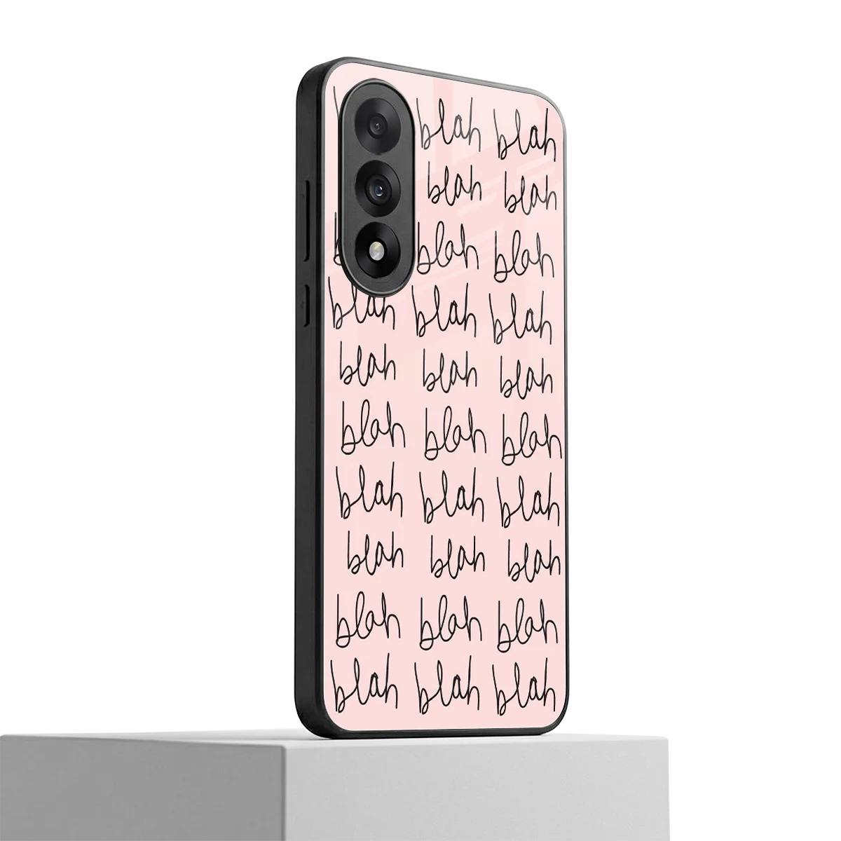 Blah Blah Blah oneplus nord 5 mobile cover | shockproof glass phone case
