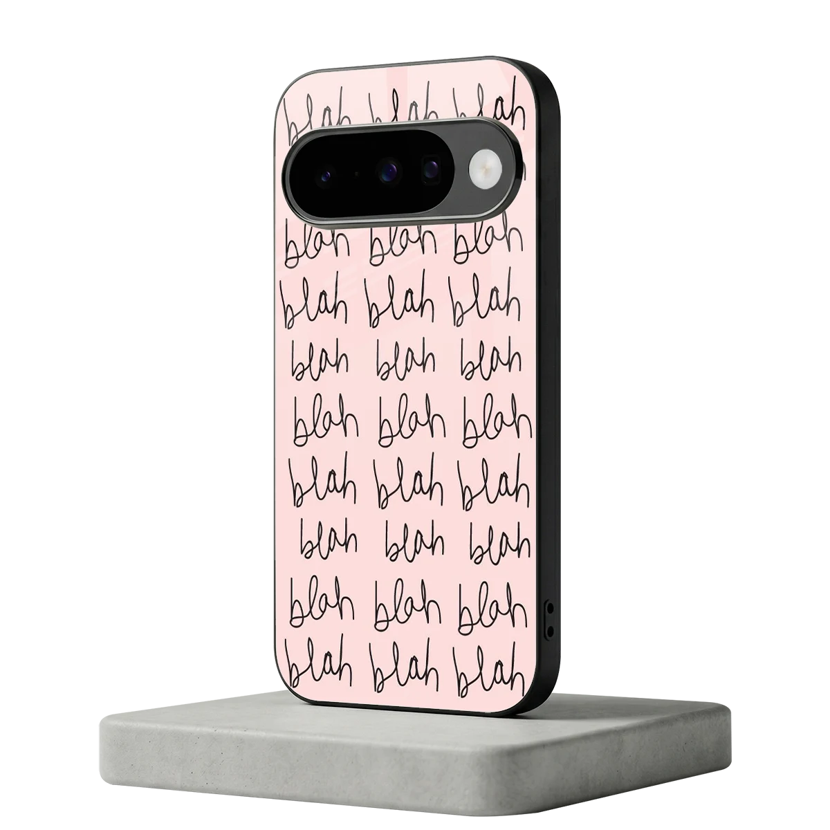 Blah Blah Blah google pixel 10 mobile cover | shockproof glass phone case