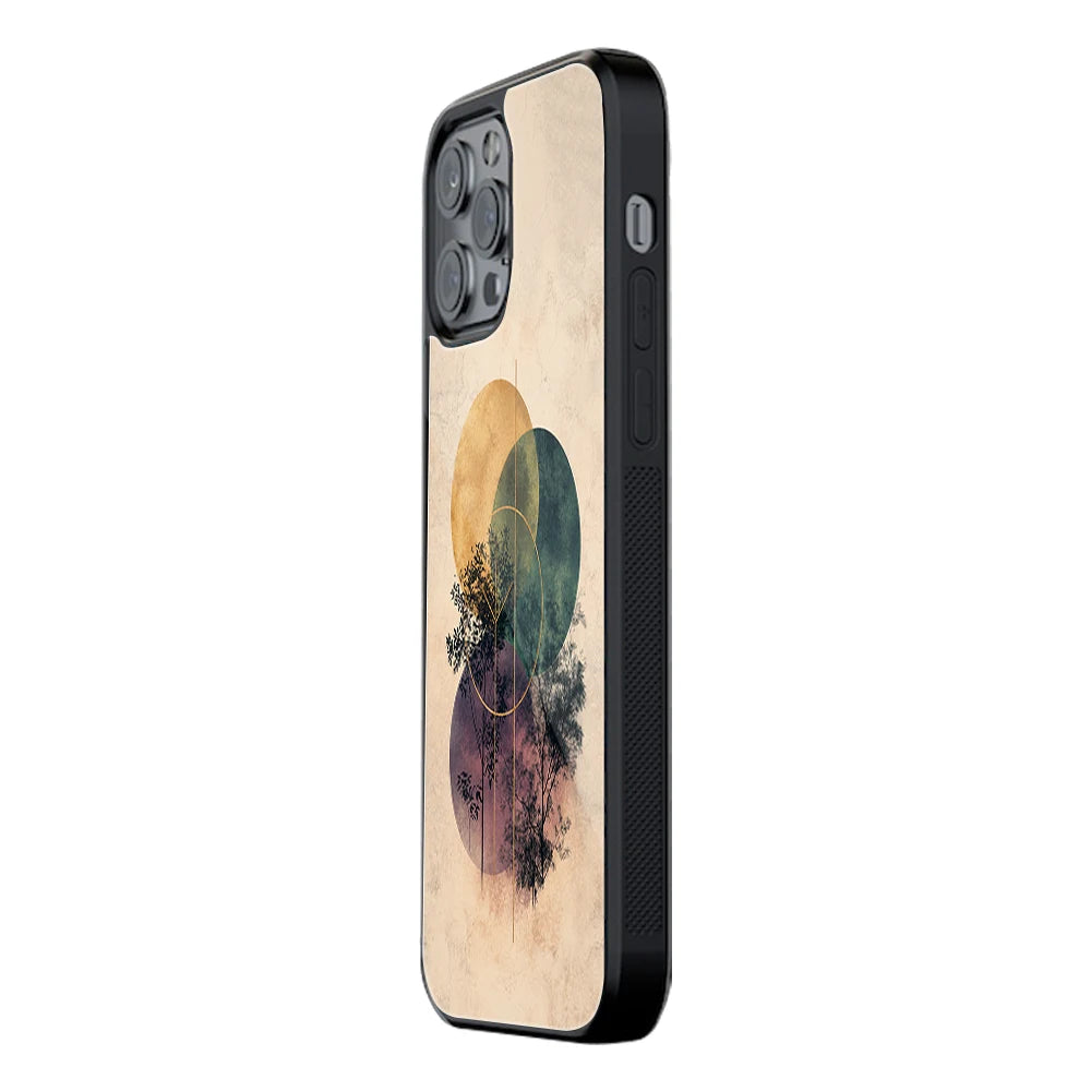 Trendy Glass Back Mobile Case for iPhone, Samsung, Redmi, OnePlus, Google Pixel, Motorola