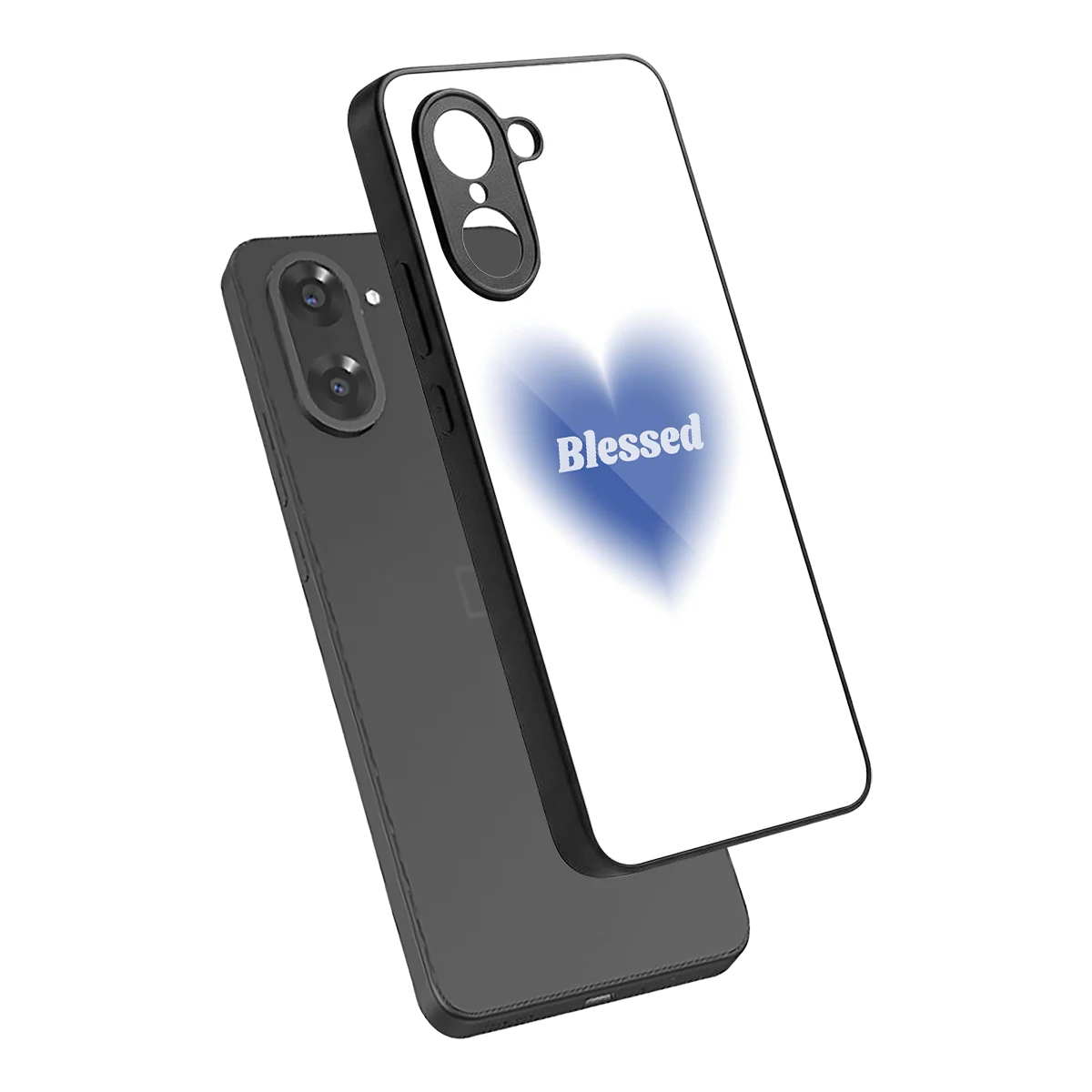 Blessed sleek oneplus nord ce5 5g cover with tempered glass back and TPU edges