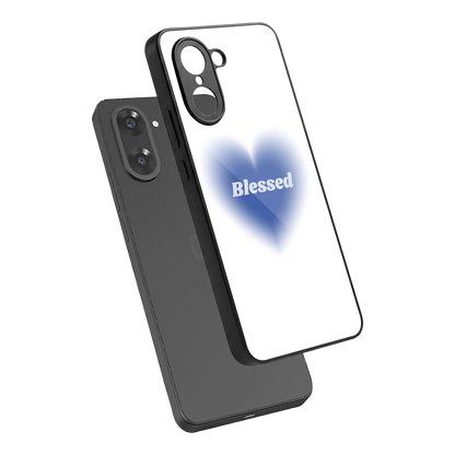 Blessed sleek oneplus nord ce5 5g cover with tempered glass back and TPU edges