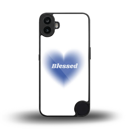 Blessed back phone cover | glass case for cmf nothing phone 1