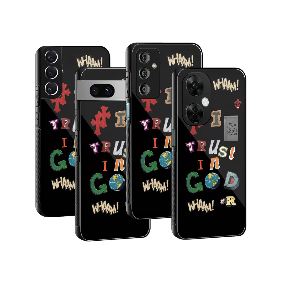 Stylish Glass Back Case for All Smartphones iPhone, Samsung, OnePlus, Pixel, Redmi, Oppo, Vivo, Motorola