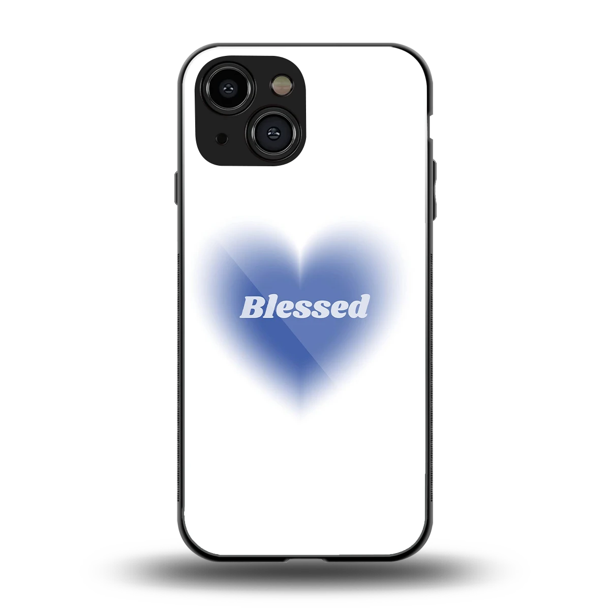 Blessed back phone cover | glass case for iphone 13 mini