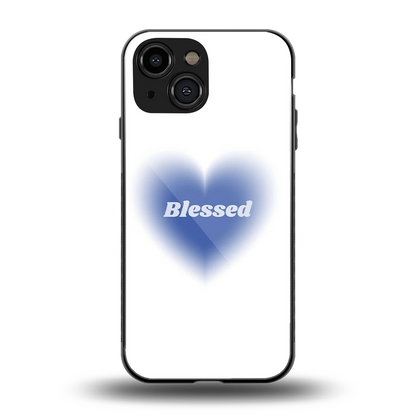 Blessed back phone cover | glass case for iphone 13 mini