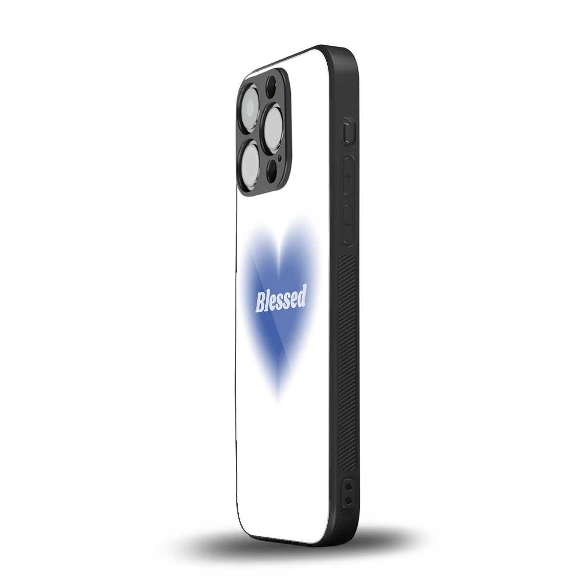 Blessed iphone 13 pro mobile cover | shockproof glass phone case
