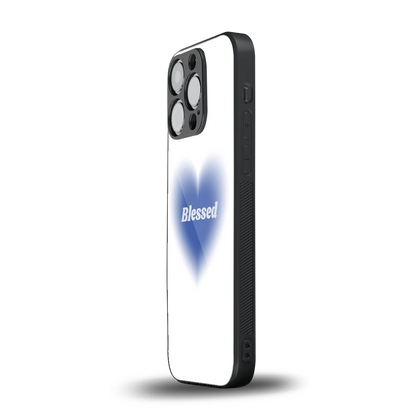 Blessed iphone 13 pro mobile cover | shockproof glass phone case