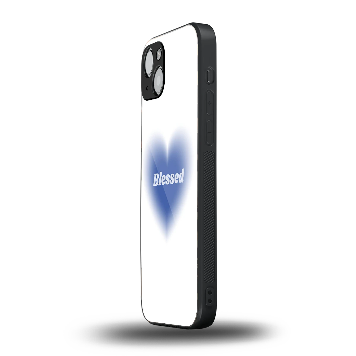 Blessed iphone 15 mobile cover | shockproof glass phone case