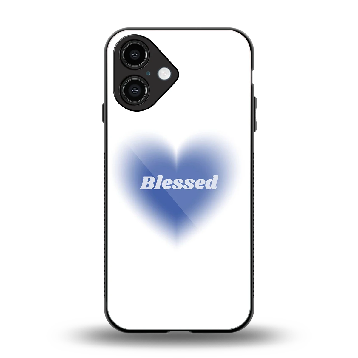 Blessed back phone cover | glass case for iphone 16