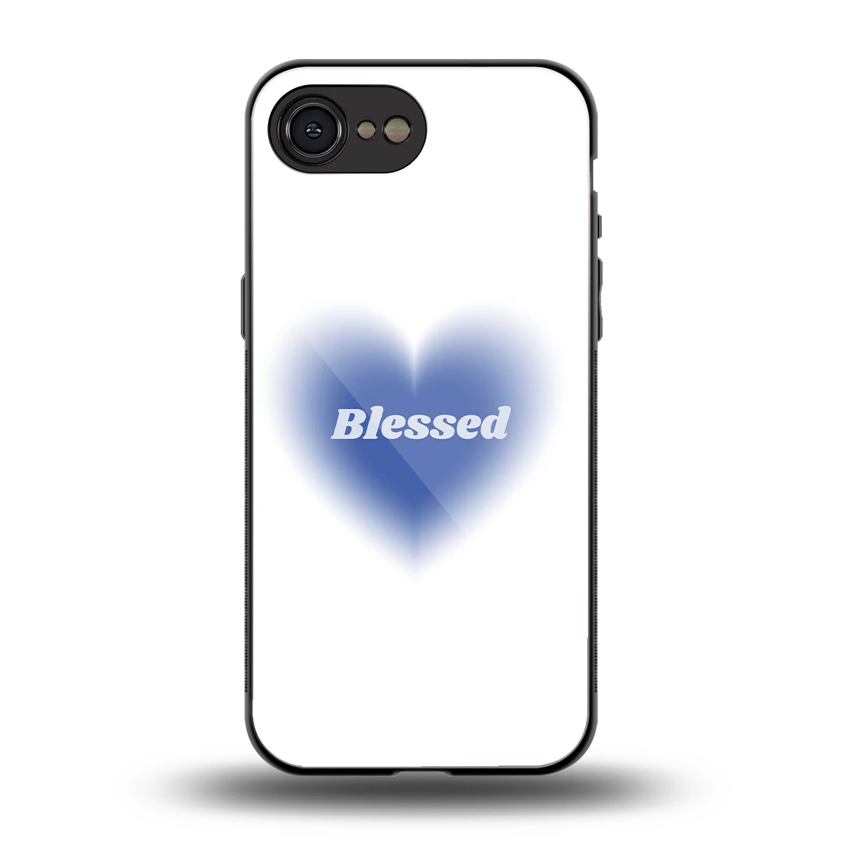 Blessed back phone cover | glass case for iphone 17e