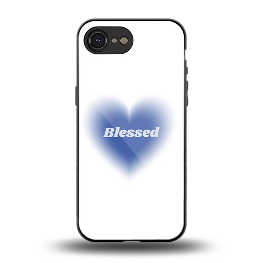 Blessed back phone cover | glass case for iphone 17e