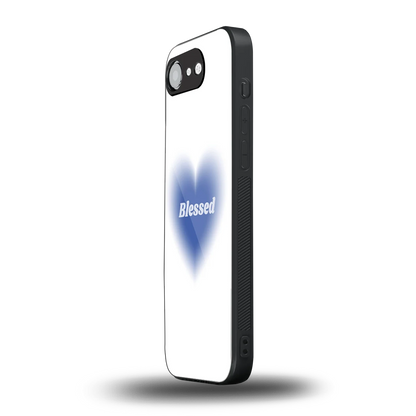 Blessed iphone 16e mobile cover | shockproof glass phone case