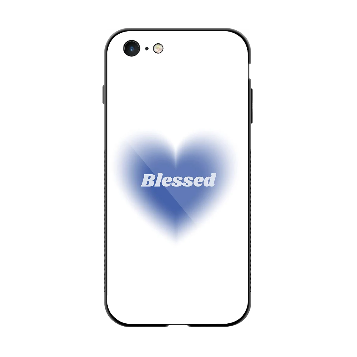 Blessed back phone cover | glass case for iphone 6s plus