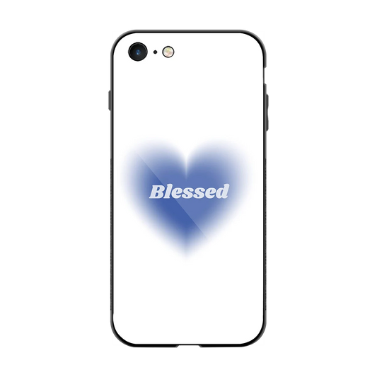 Blessed back phone cover | glass case for iphone 7