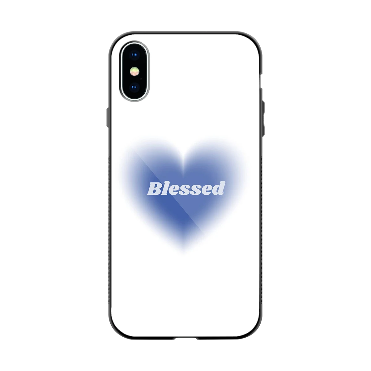 Blessed back phone cover | glass case for iphone x