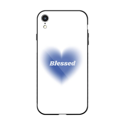 Blessed back phone cover | glass case for iphone xr