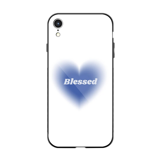 Blessed back phone cover | glass case for iphone xr