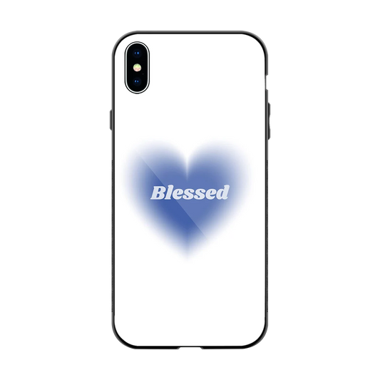 Blessed back phone cover | glass case for iphone xs max