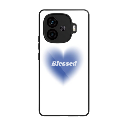 Blessed back phone cover | glass case for iqoo neo 10r 5g