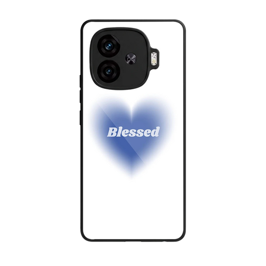 Blessed back phone cover | glass case for iqoo neo 10r 5g
