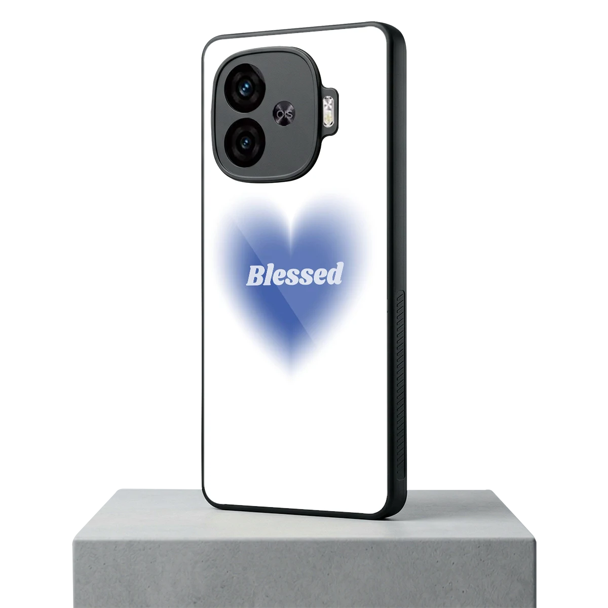 Blessed iqoo neo 10r 5g mobile cover | shockproof glass phone case