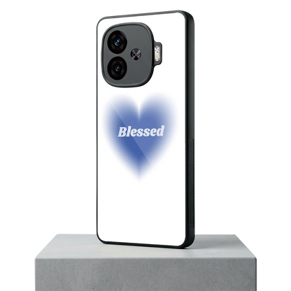Blessed iqoo neo 10r 5g mobile cover | shockproof glass phone case
