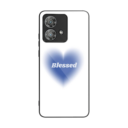 Blessed back phone cover | glass case for motorola edge 40 neo 5g