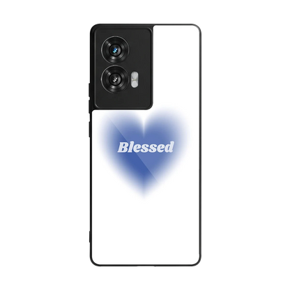 Blessed back phone cover | glass case for motorola edge 50 fusion