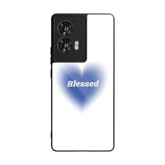 Blessed back phone cover | glass case for motorola edge 50 fusion