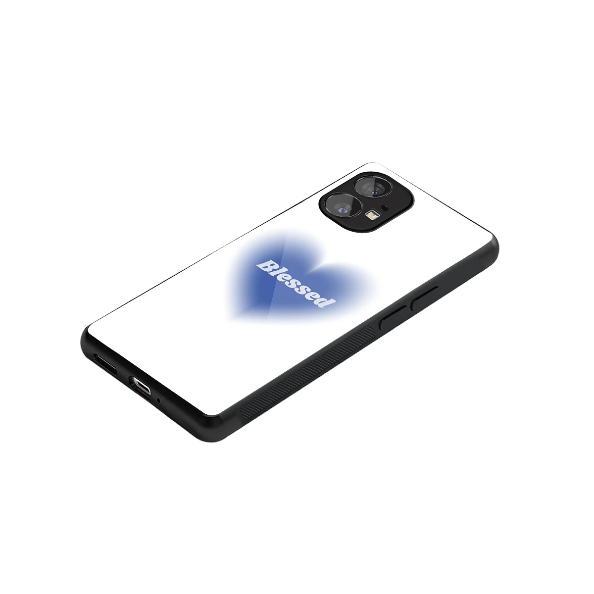 Blessed stylish phone case for nothing phone 1 | glossy glass and slim fit