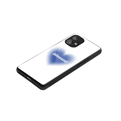 Blessed stylish phone case for nothing phone 1 | glossy glass and slim fit