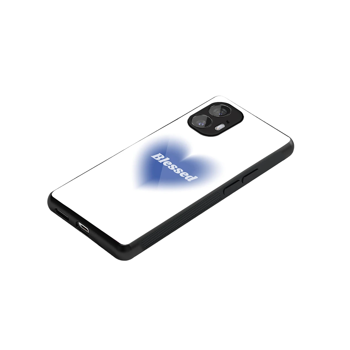 Blessed stylish phone case for nothing phone 2 | glossy glass and slim fit