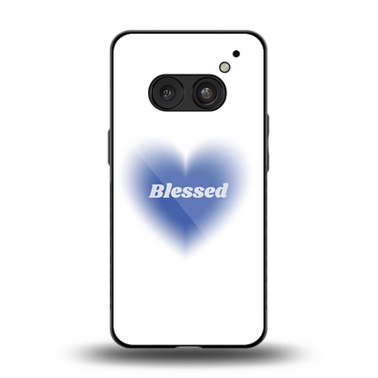 Blessed back phone cover | glass case for nothing phone 2a plus