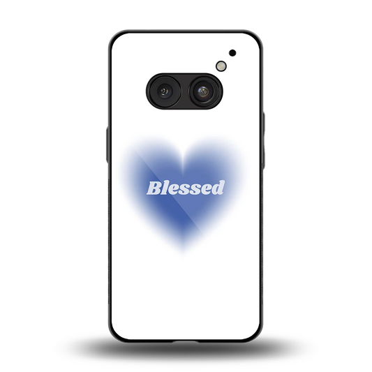 Blessed back phone cover | glass case for nothing phone 2a plus